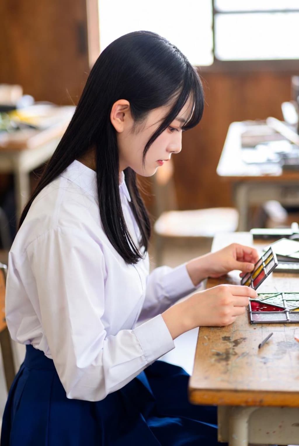 ステンドグラス的な