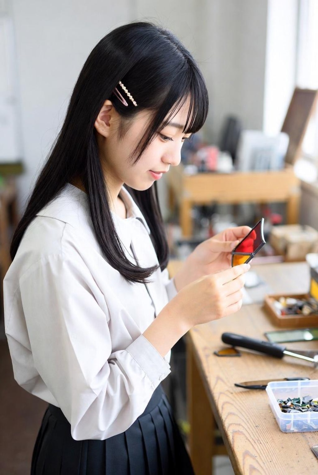 ステンドグラス的な