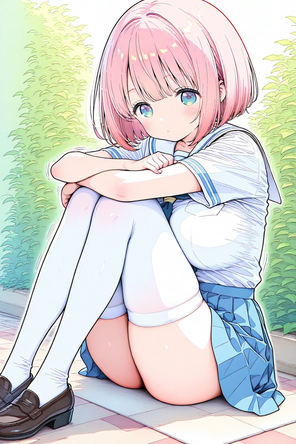 見えそうで見えない