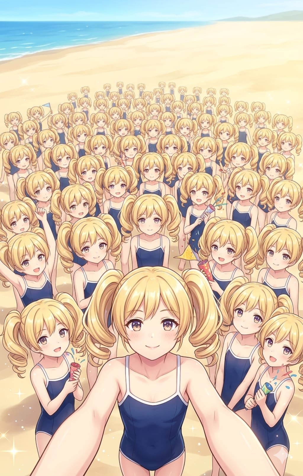 術者のクローン達に祝われる再就職