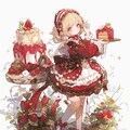 いちごのショートケーキ。 2枚目
