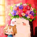 おっきい猫と女の子 10枚目