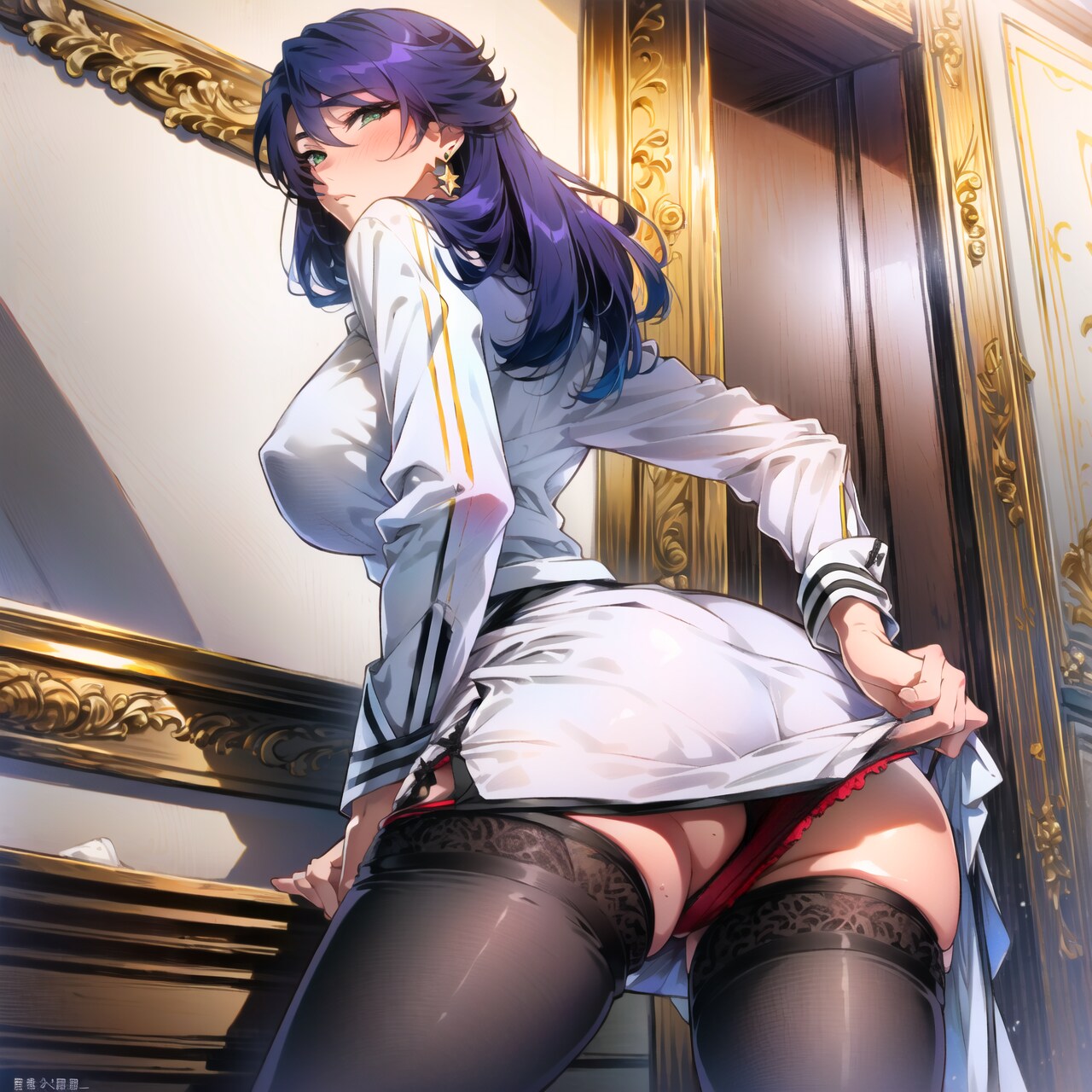 リエリ様のパンチラはエロすぎていかん