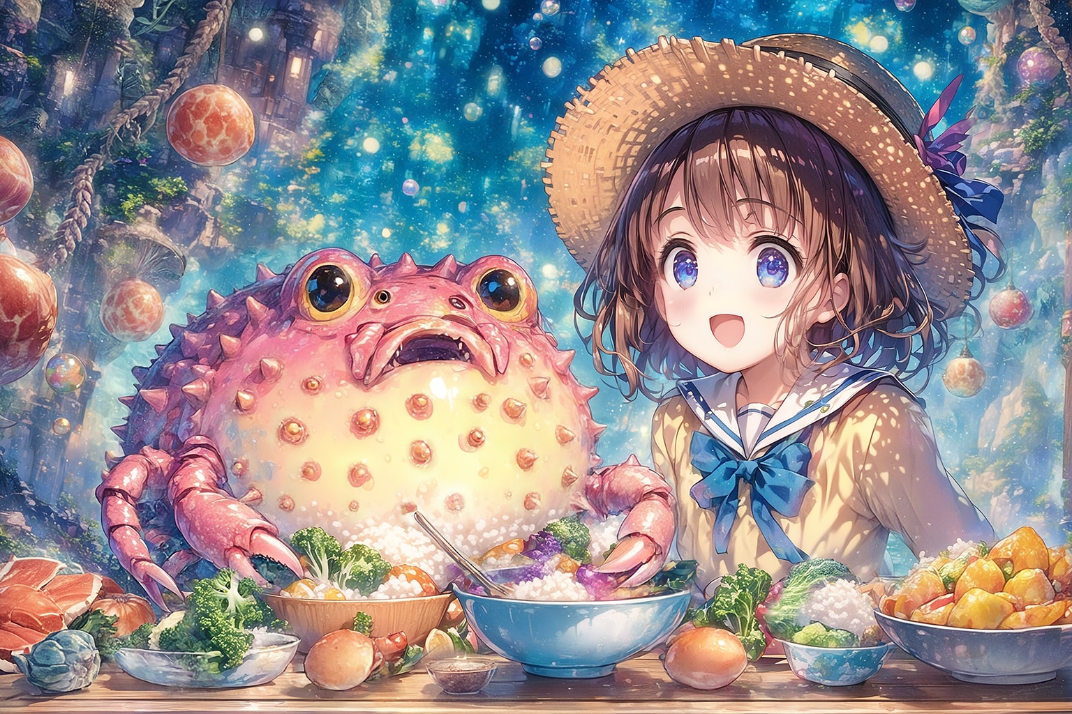 タラバフグ | の人気AIイラスト・グラビア