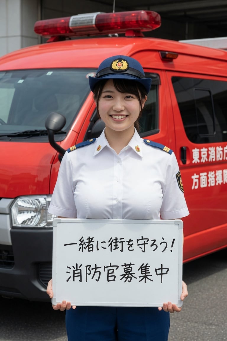 １６日の女性消防官