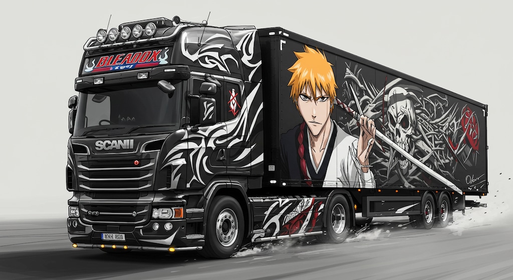 BLEACHスカニアトラック