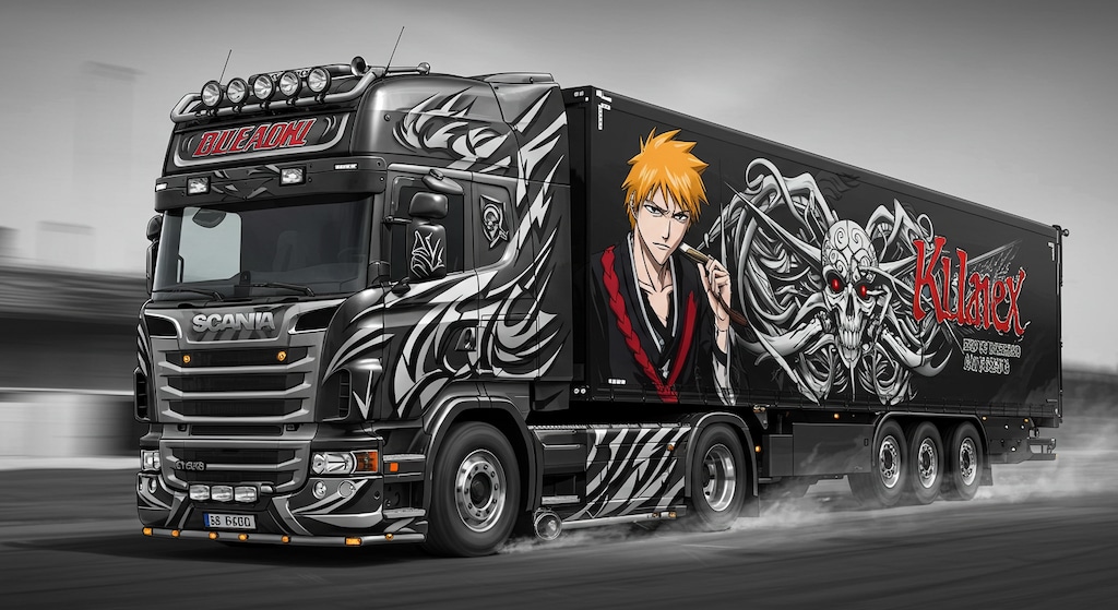 BLEACHスカニアトラック