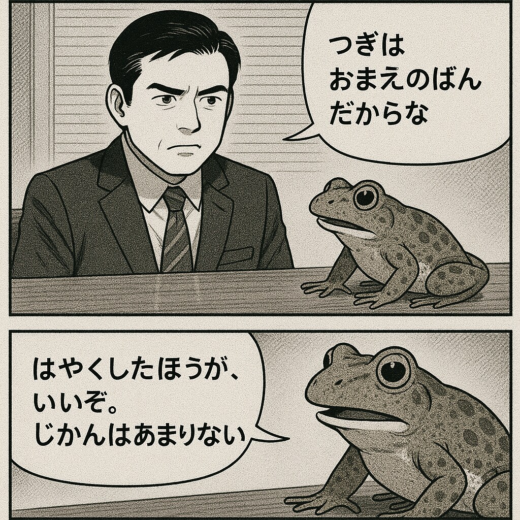 島なんとか風、くにへかえるんだな