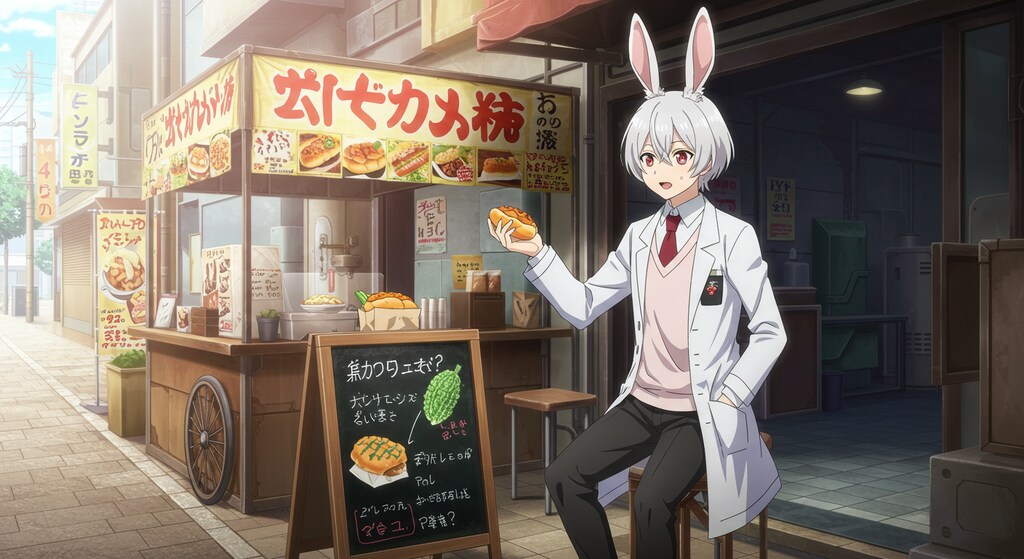 ゴーヤ焼きそばパン