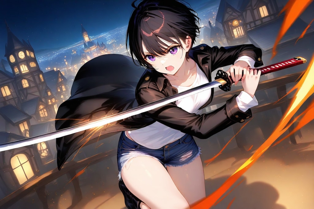WAVE女剣士