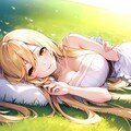 エレガントに横たわる 2枚目