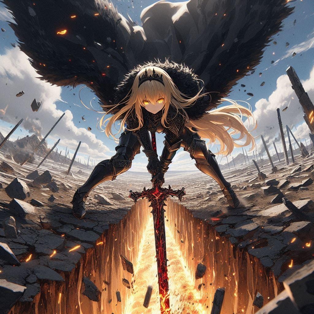 ブロンドの女騎士さん608