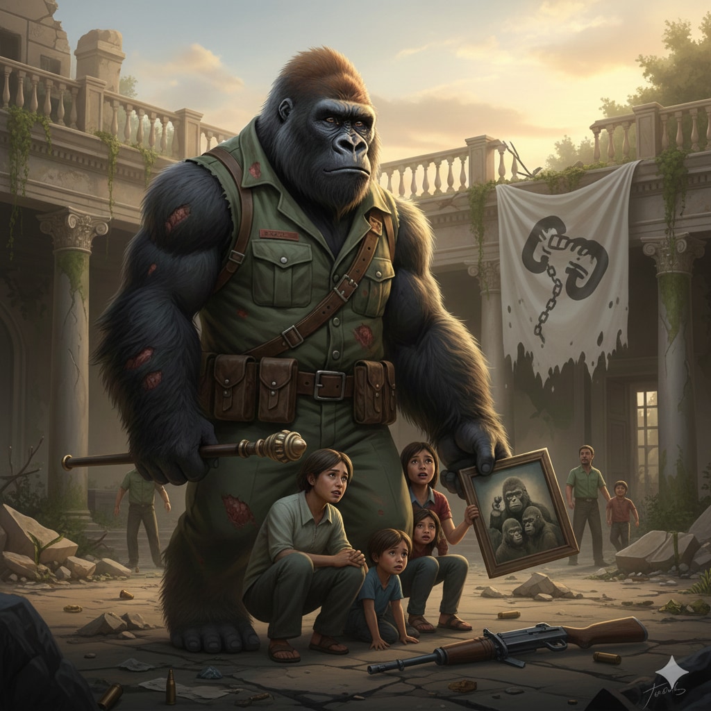 独裁者から解放するセンチメンタルゴリラ