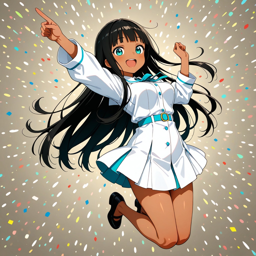 1周年を祝うひかりちゃん
