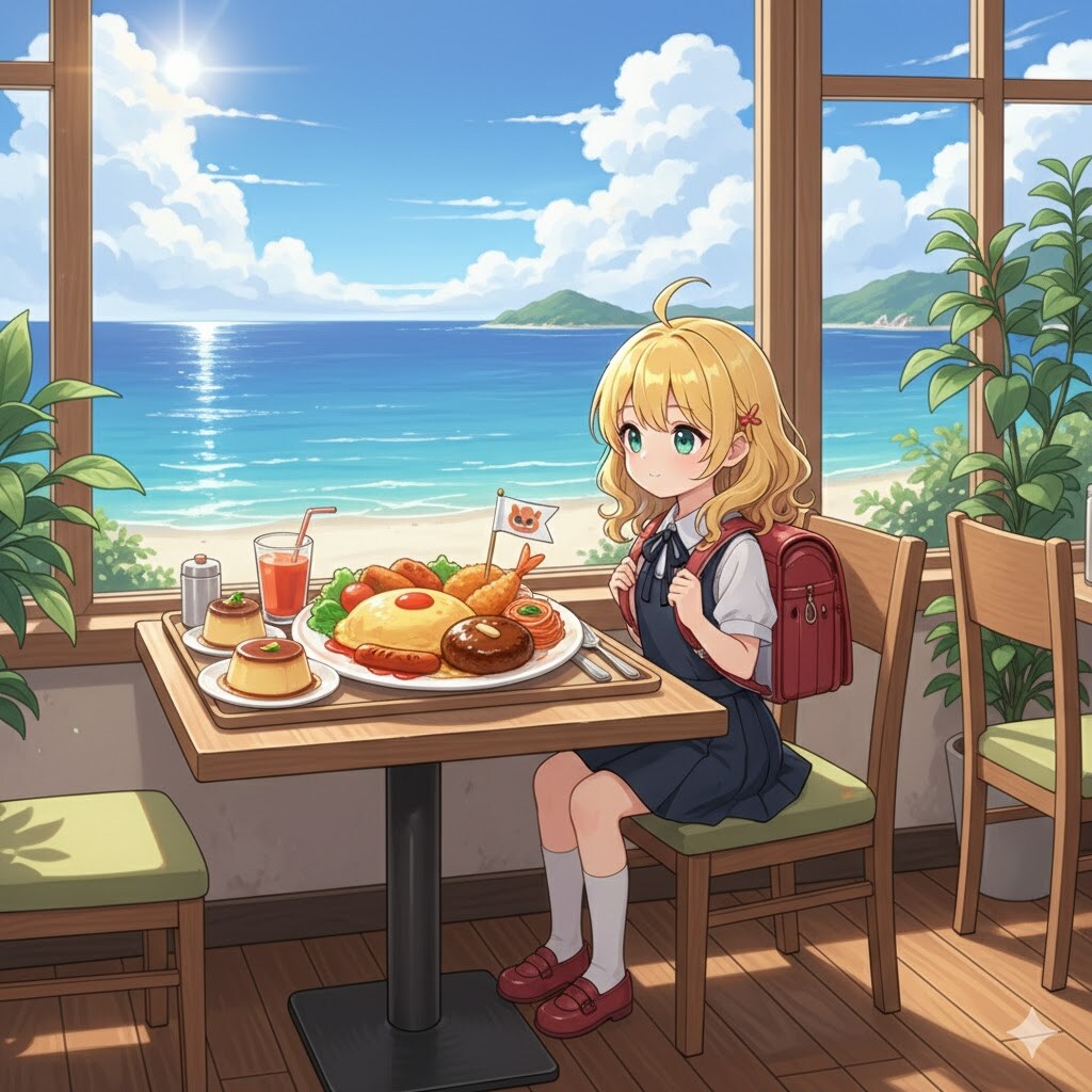 お子様ランチ、いつものやつ