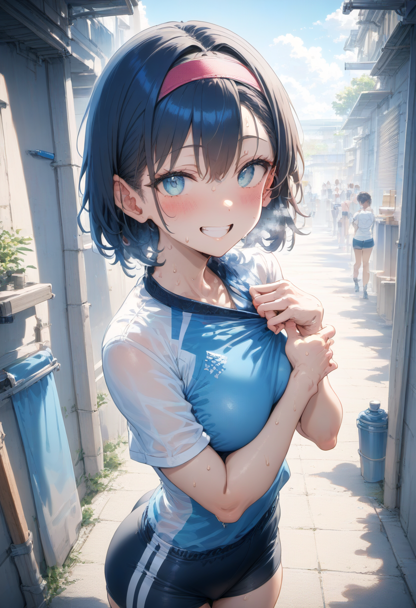 運動部の女の子