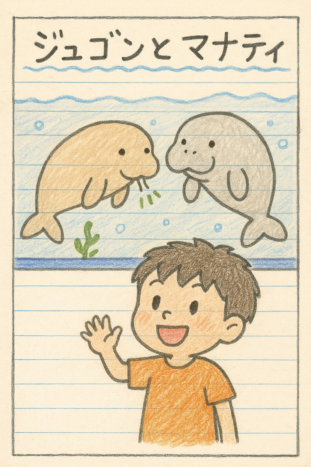 ジュゴンとマナティ