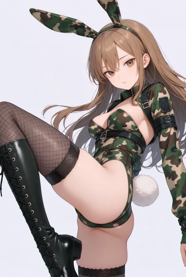 迷彩バニガ