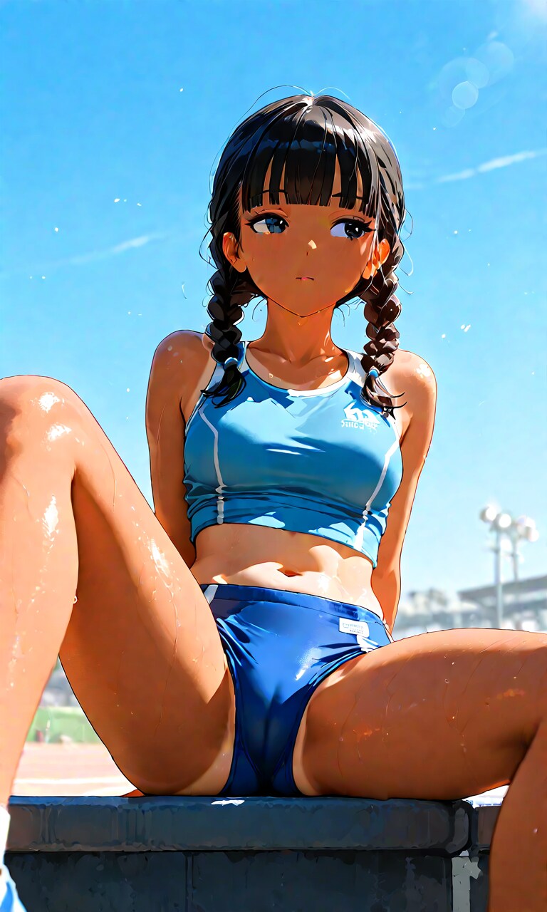 陸上部女子　⑯