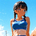 陸上部女子　⑯ 4枚目
