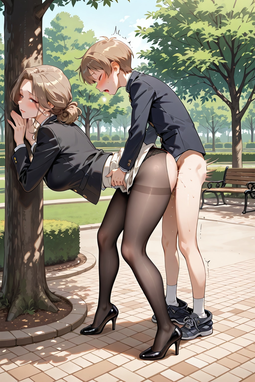 人妻お姉さん　公園5