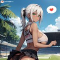 褐色レースクイーン 3枚目
