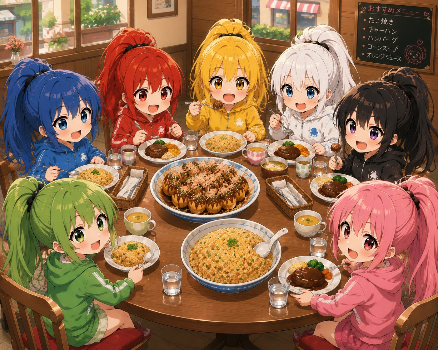 子どもぽにの食卓
