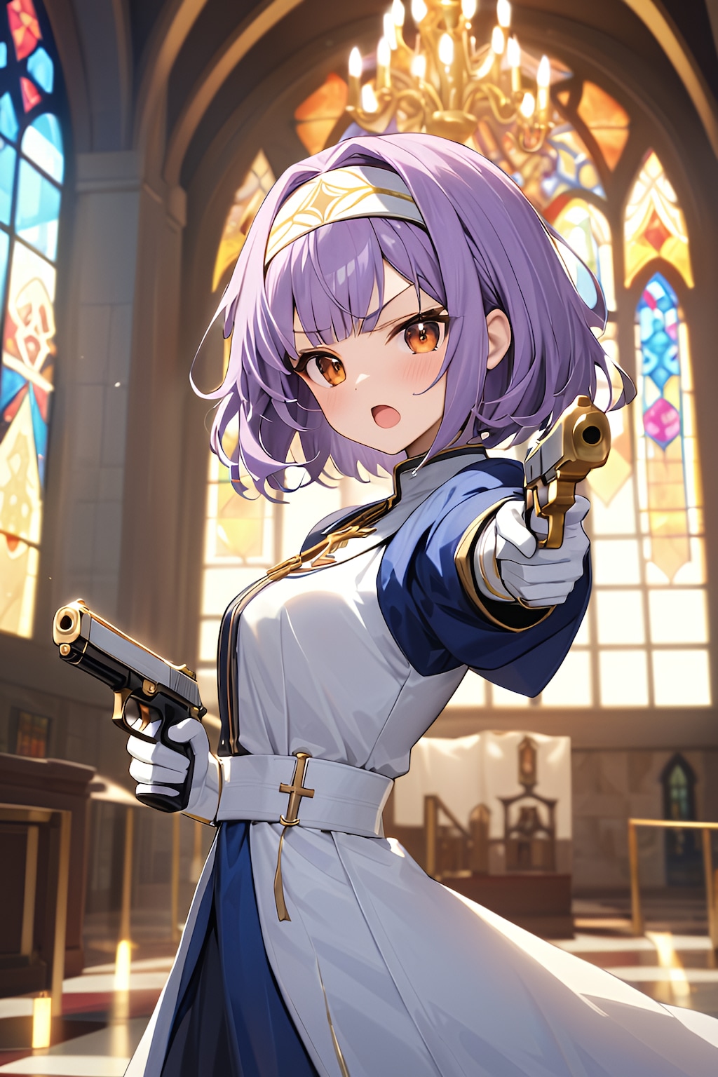 聖職者『戦うヒロイン』