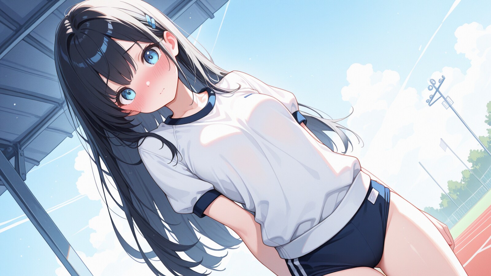 同人ゲーム「奉仕少女」隠れM女の清楚系優等生と共に同人誌を実演せよ | の人気AIイラスト・グラビア