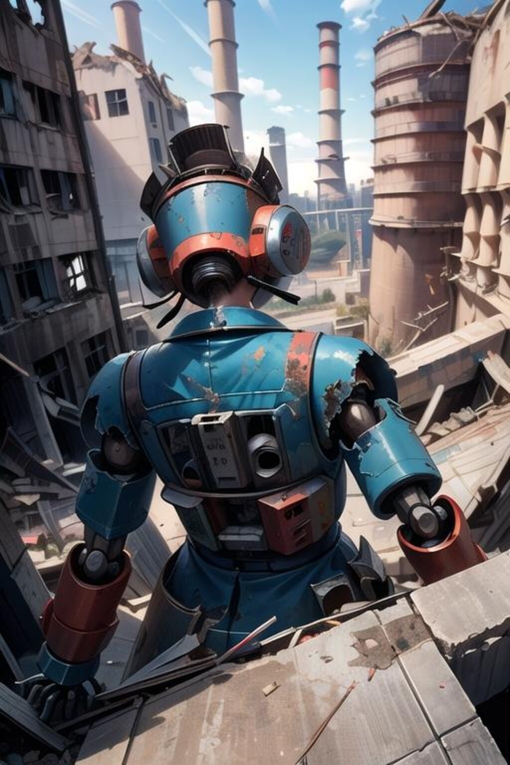 ニューカナヤマ.. 発電所と謎ロボット.. 。