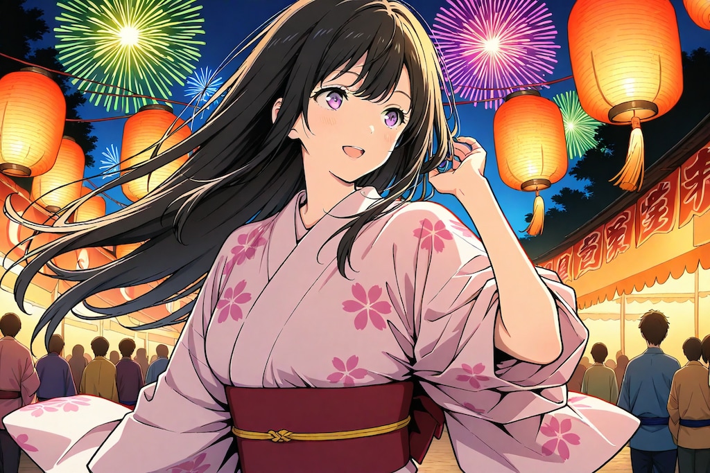 美月ちゃんと夏祭りデート