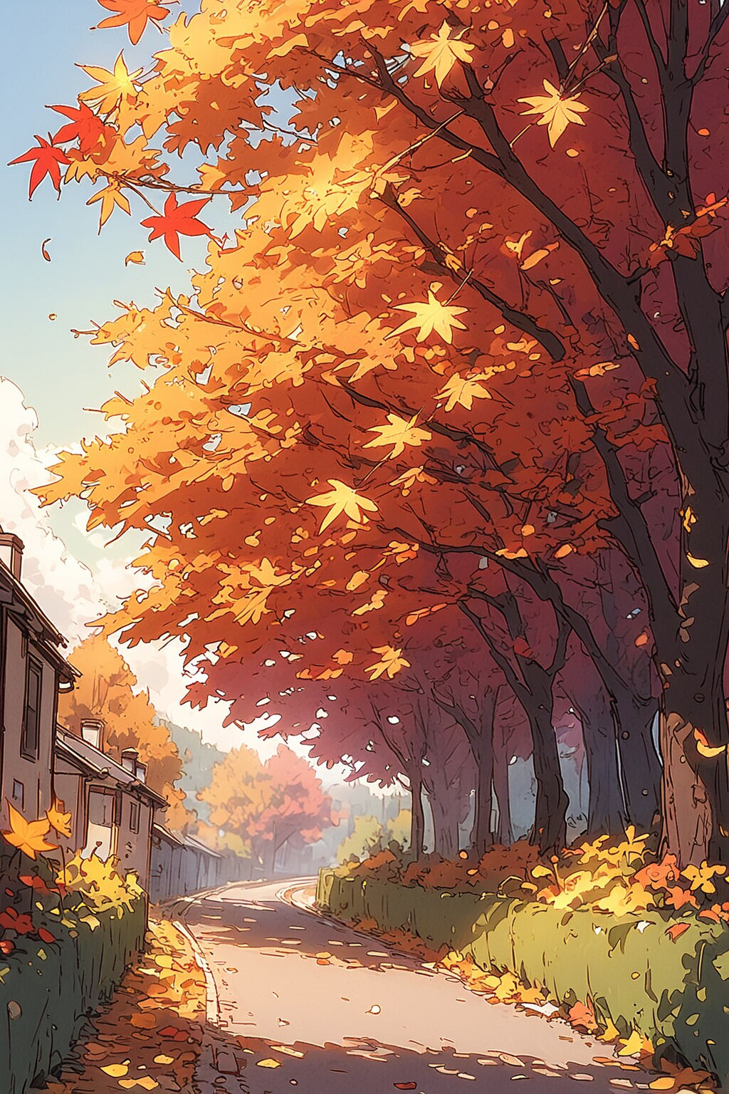 紅葉狩り | の人気AIイラスト・グラビア