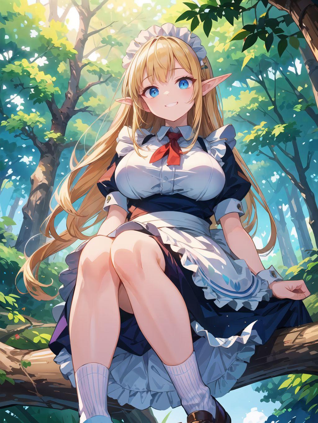 森のエルフちゃんメイド
