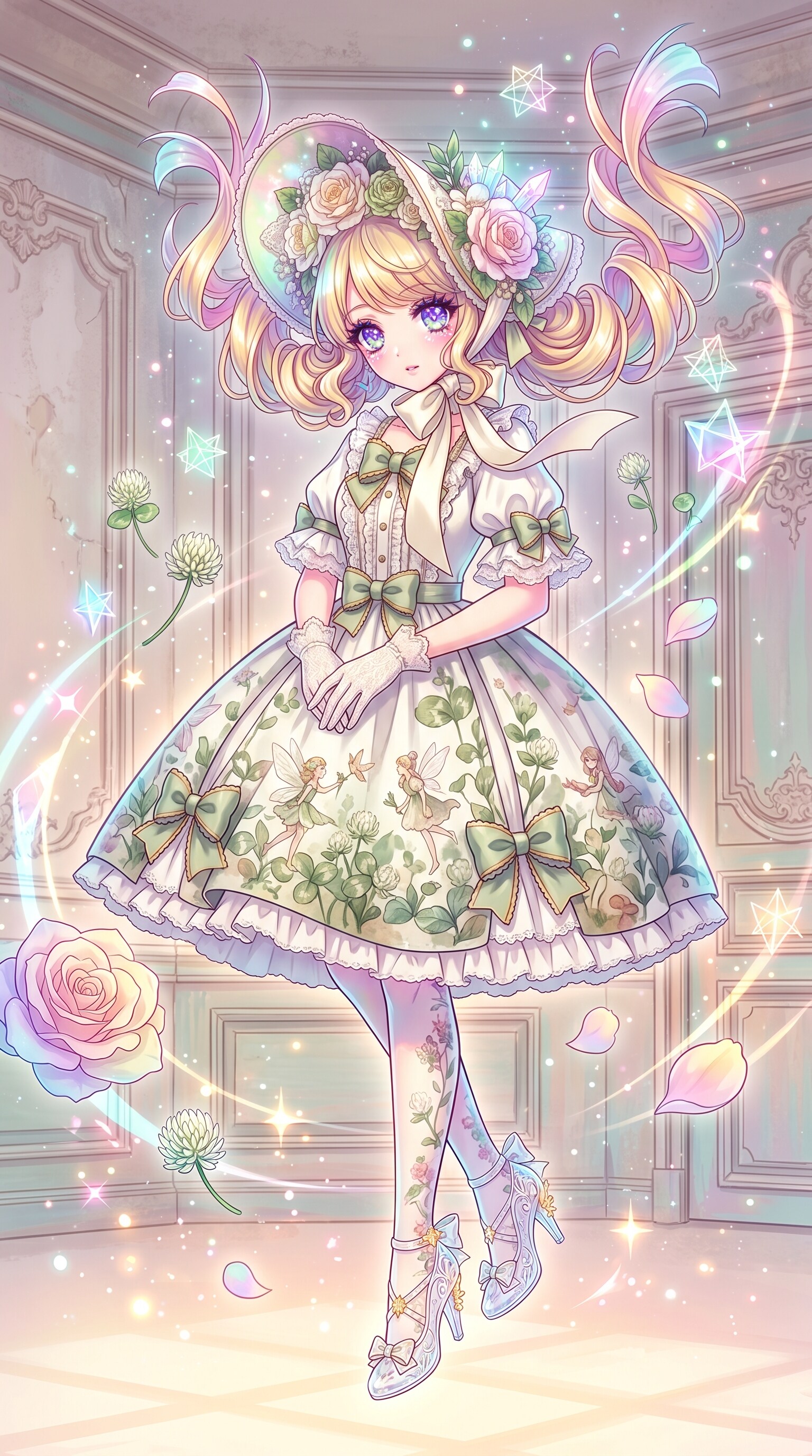 花夢の淑女 | の人気AIイラスト・グラビア