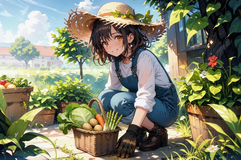 凪ちゃんの家庭菜園