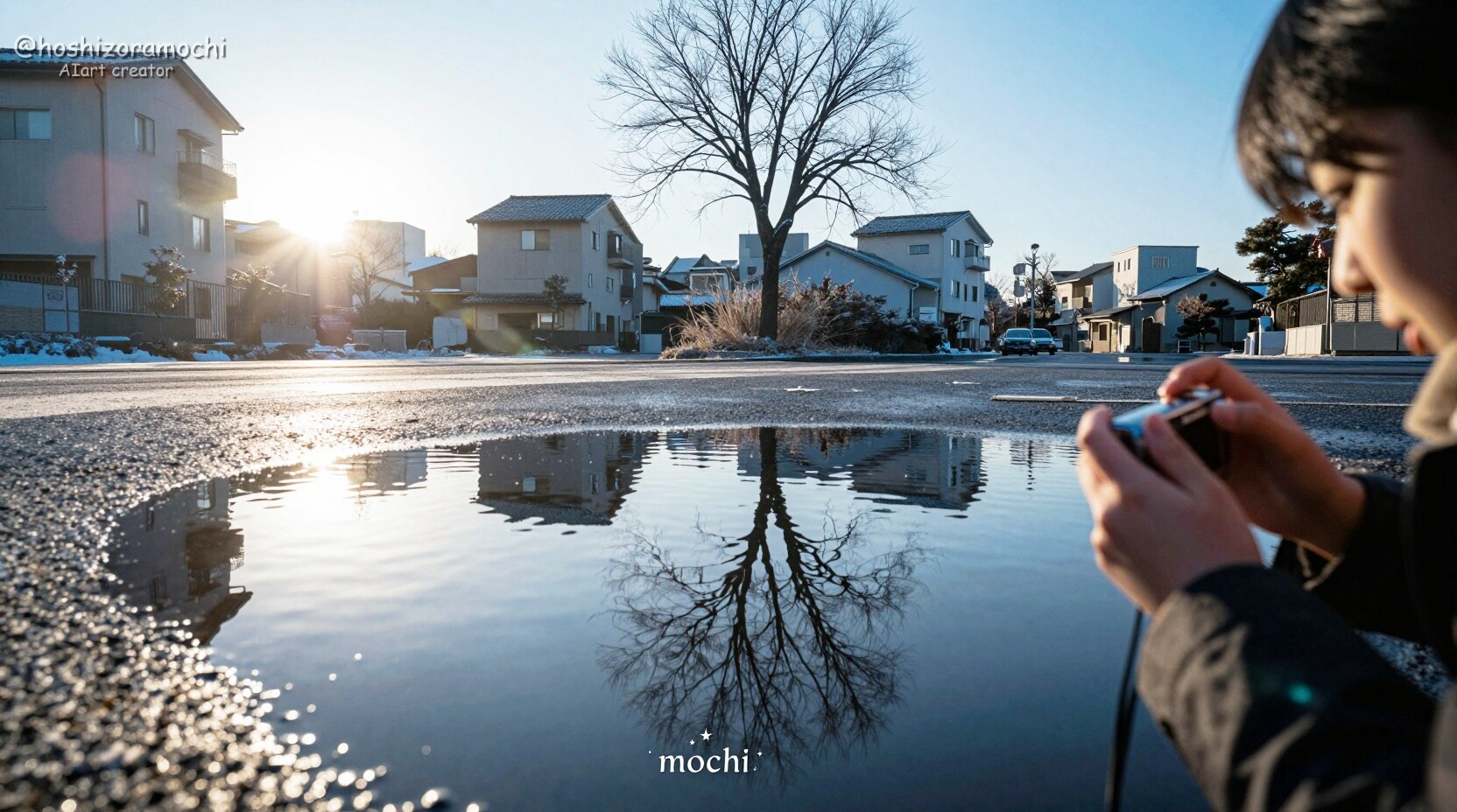 いつもの道に、こんな景色があったなんて