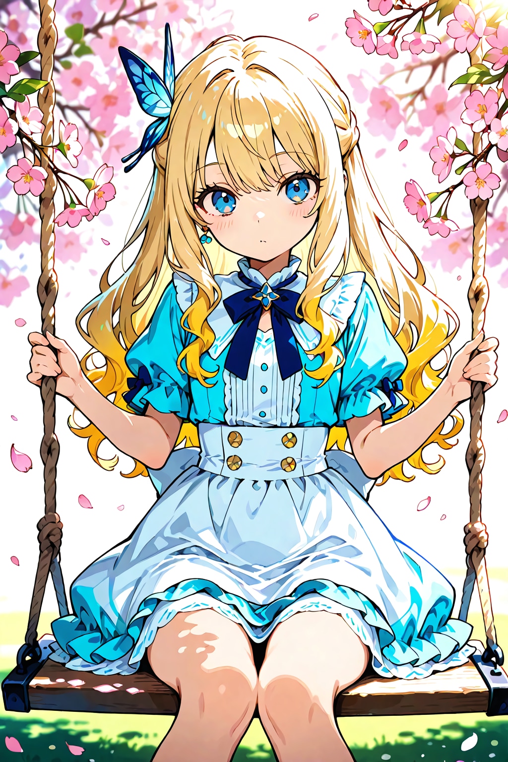 蝶々と不審者 | の人気AIイラスト・グラビア