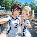 体育祭の部活紹介【バレー部】 4枚目