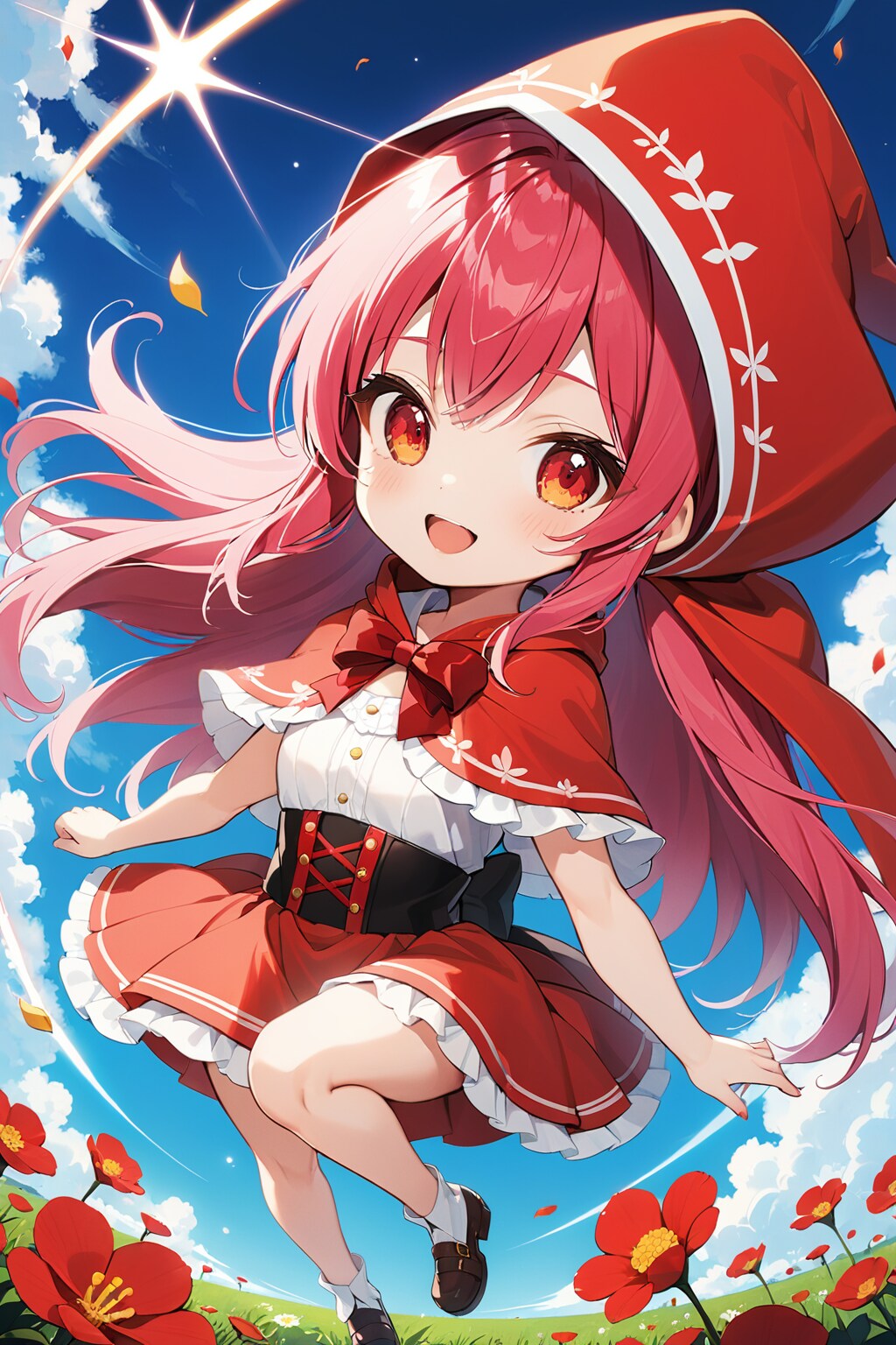 赤頭巾ちゃん（作者近影）