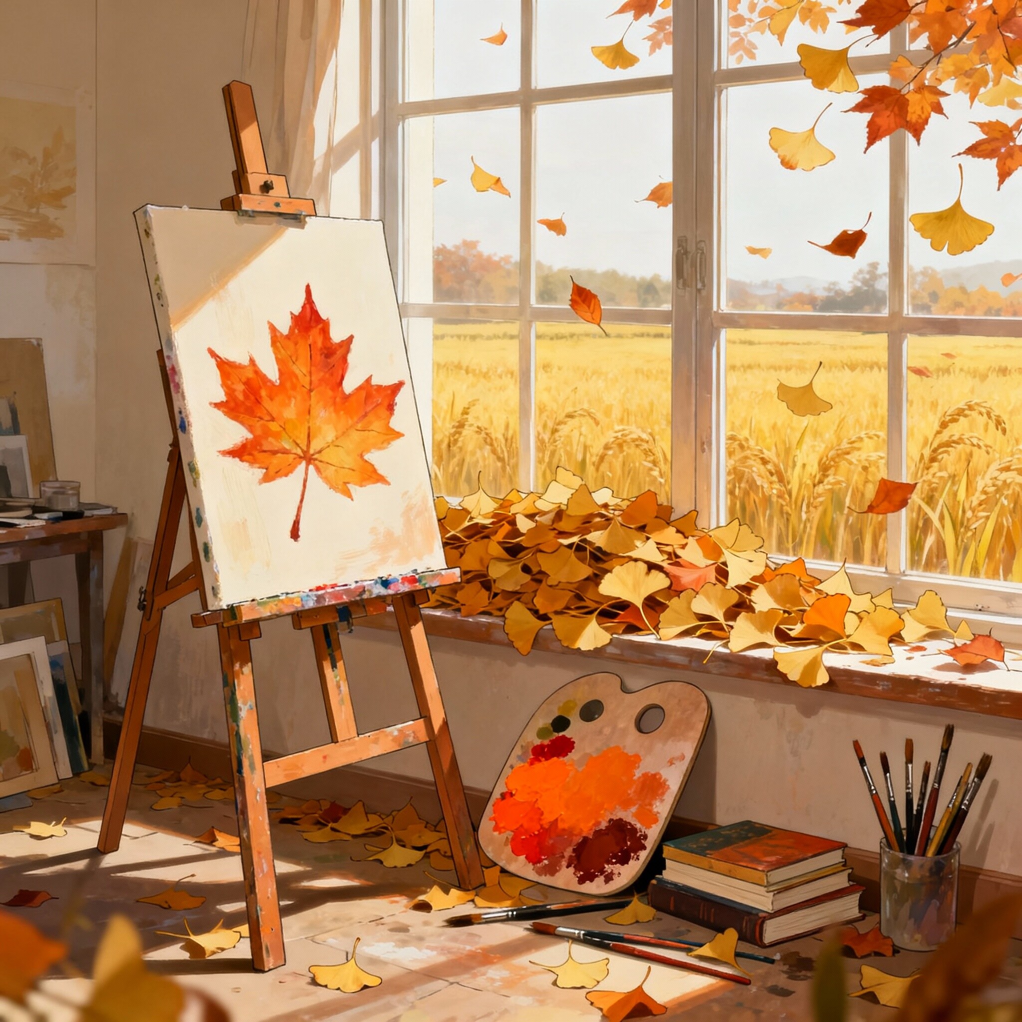 『芸術の秋』というワードで連想してもらった結果 | の人気AIイラスト・グラビア