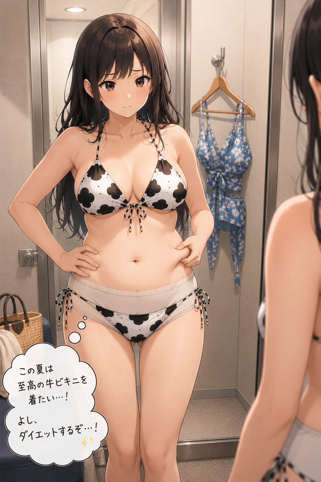 牛ビキニを着たい会社員ちゃん