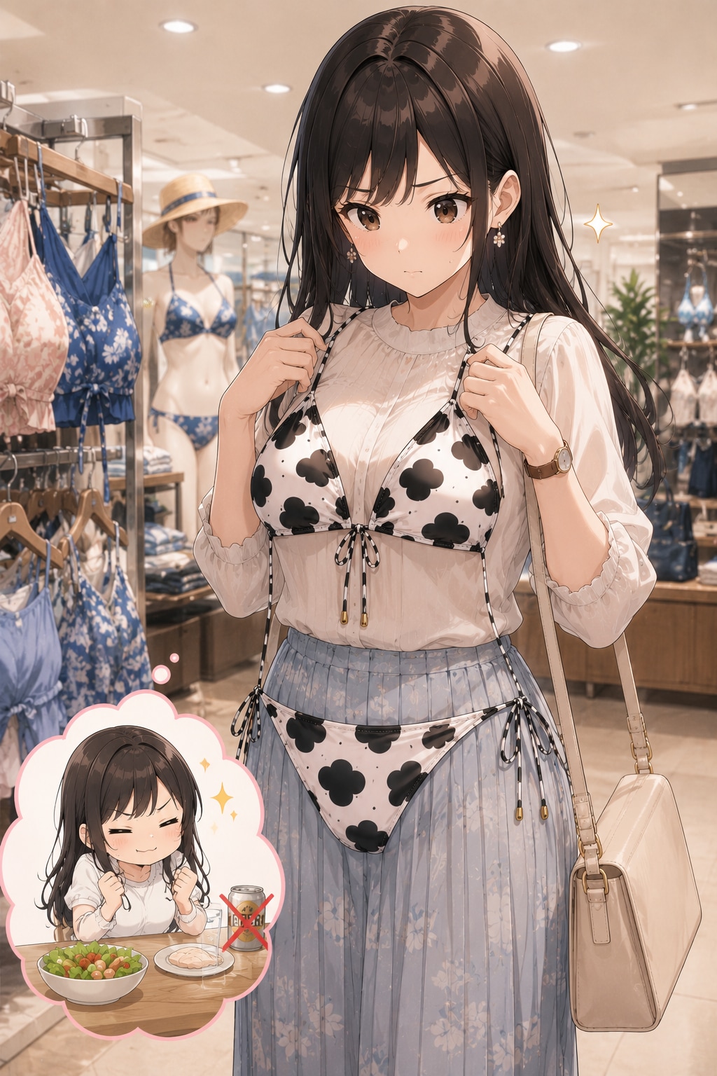 牛ビキニを着たい会社員ちゃん