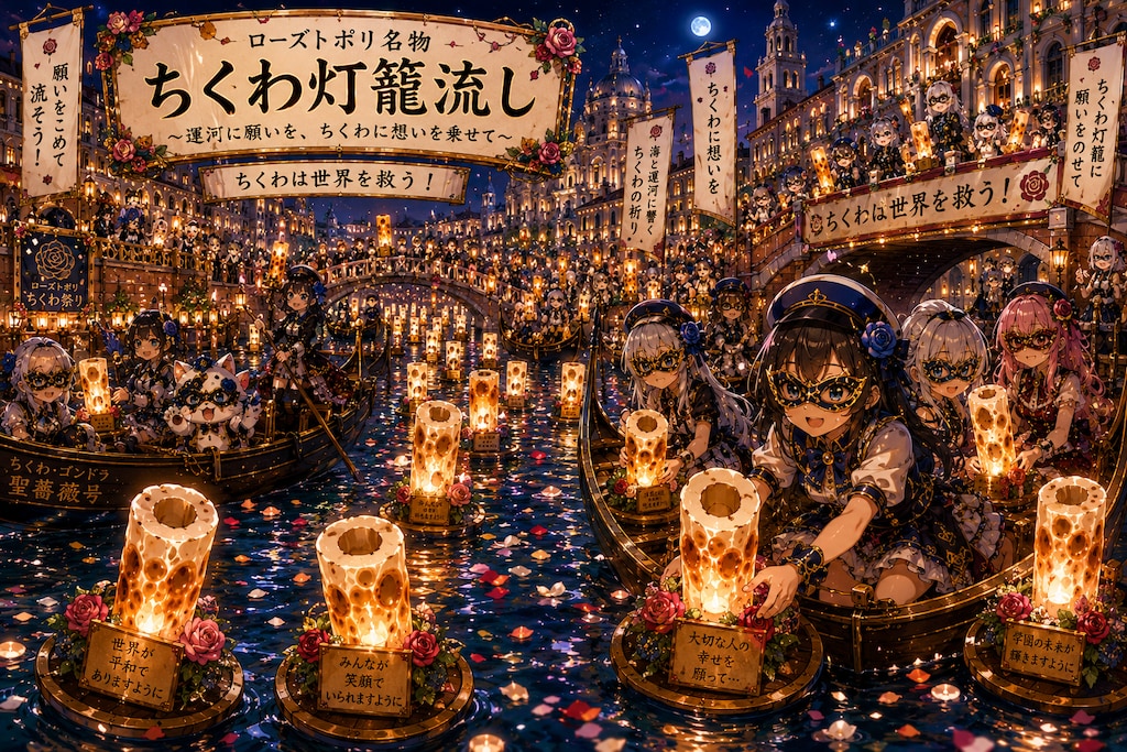 ローズトポリ名物『ちくわ 祭り』④