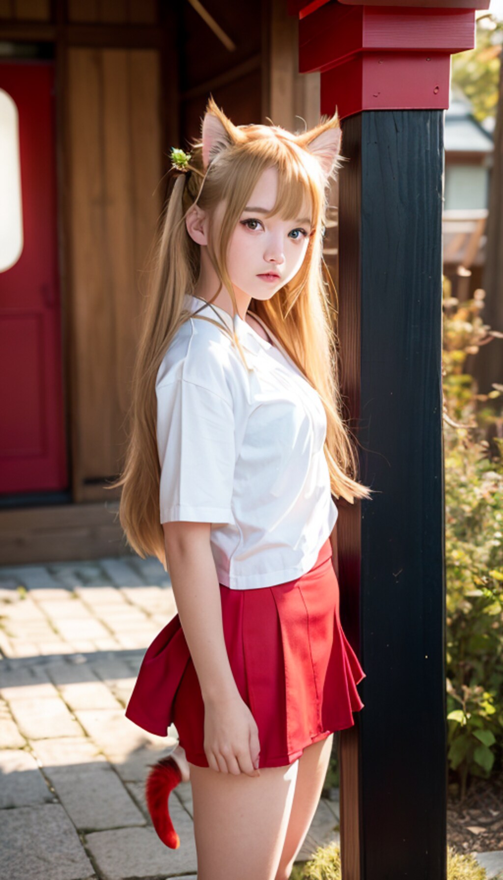 【12枚】猫巫女