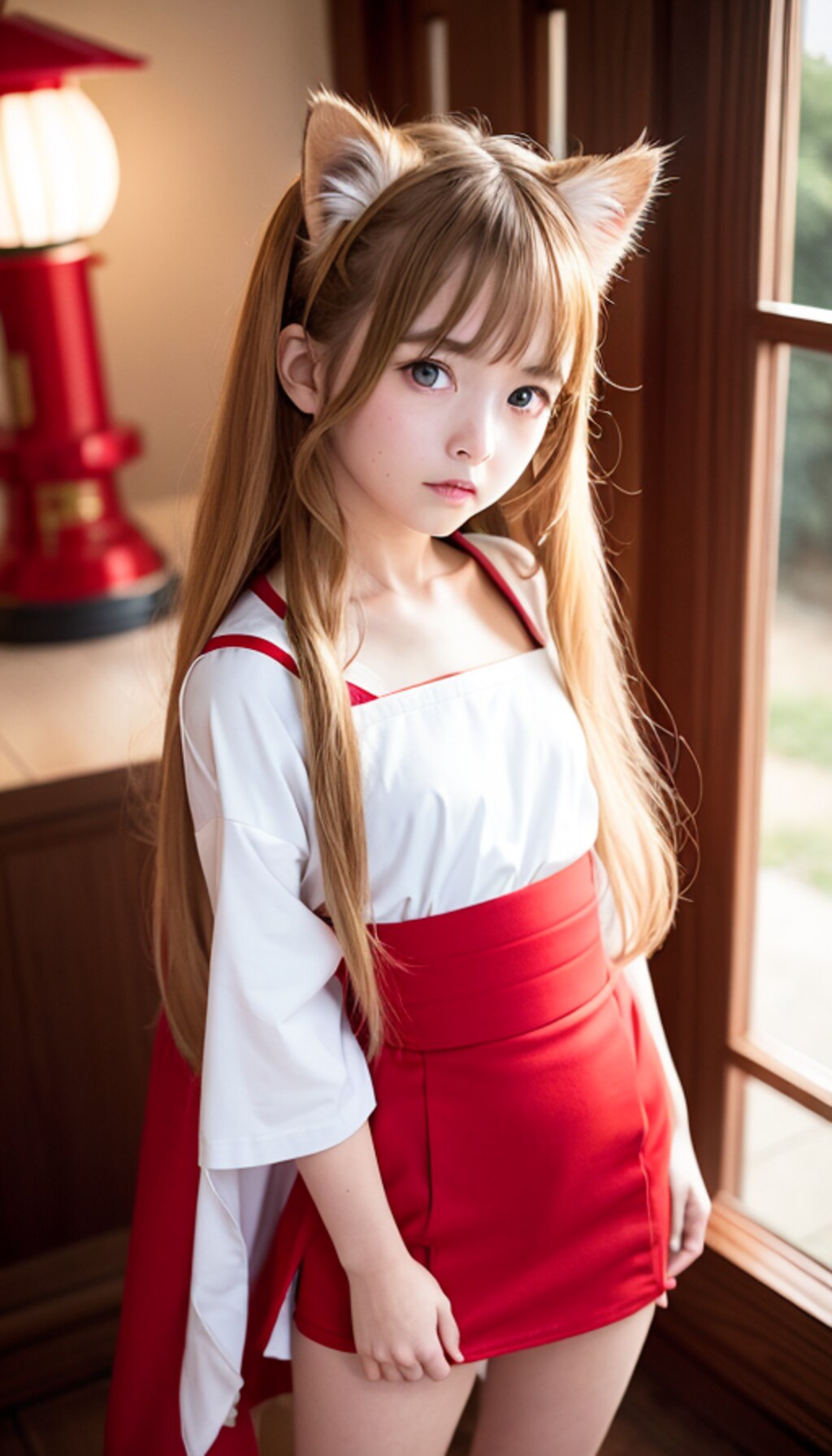 【12枚】猫巫女
