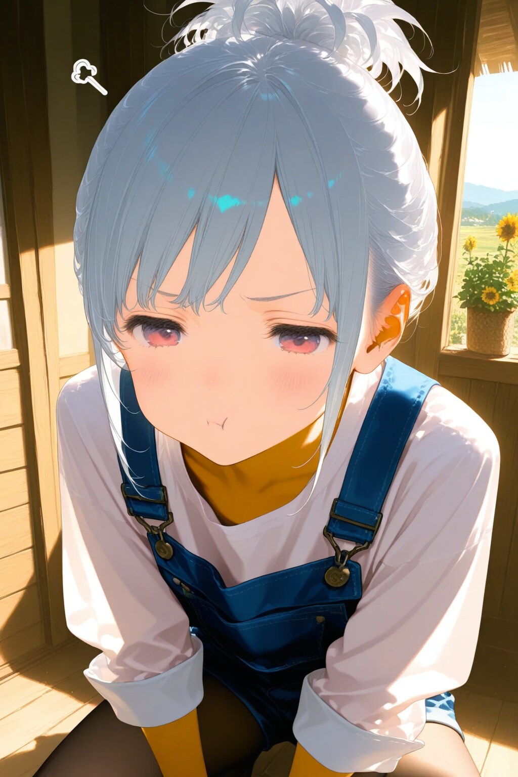 オーバーオール 19歳女性