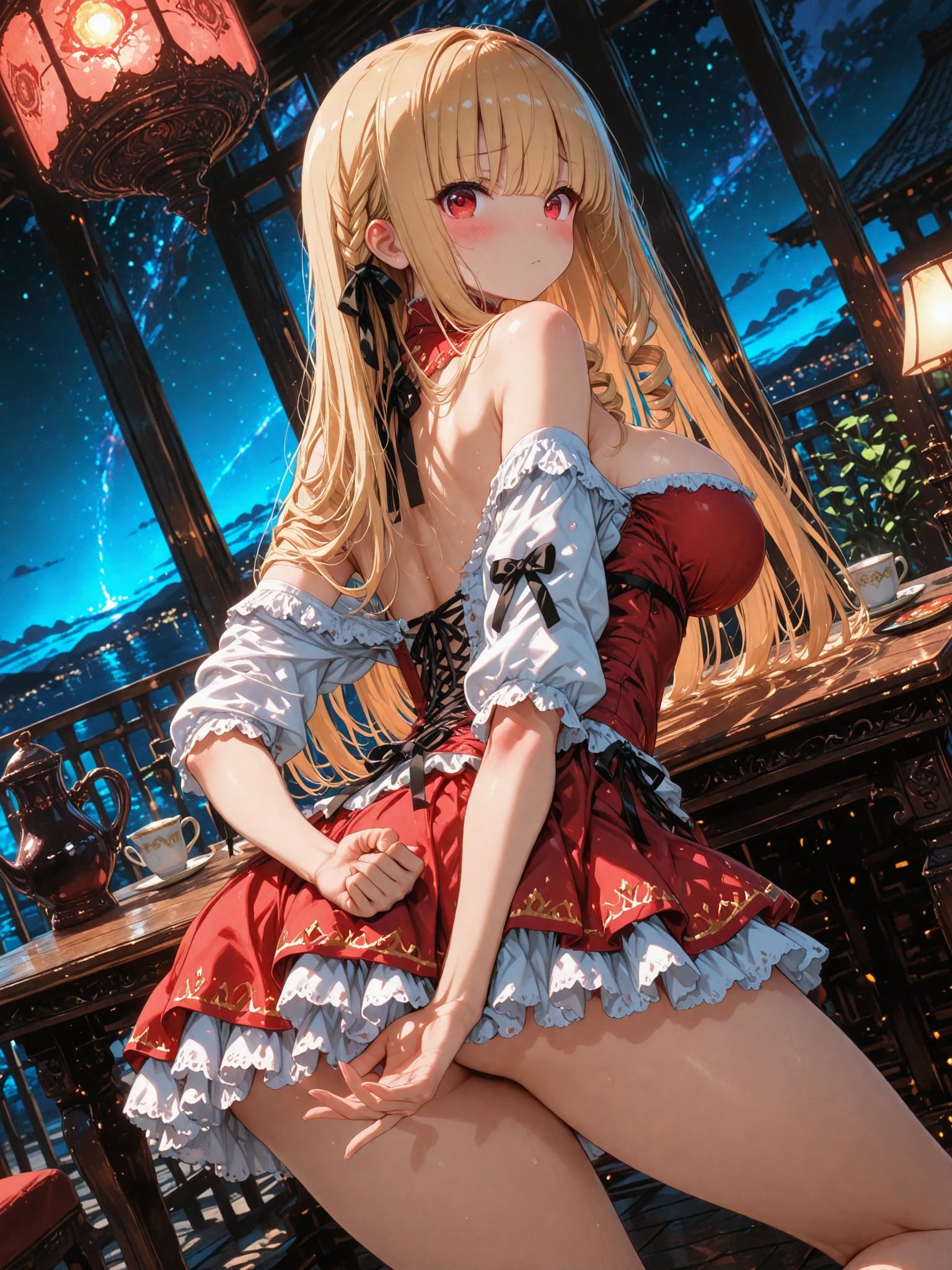 どこ見てるの？///