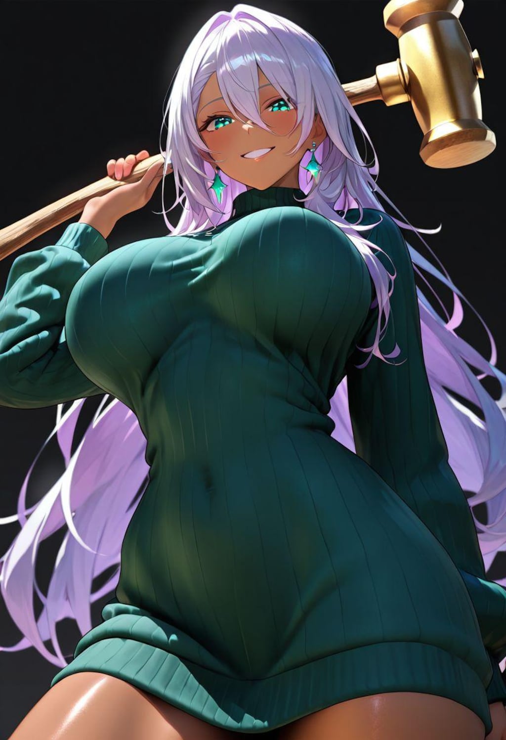 逃げちゃうならその脚潰しちゃおうね～