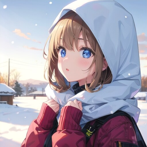 はじめての雪 | の人気AIイラスト・グラビア