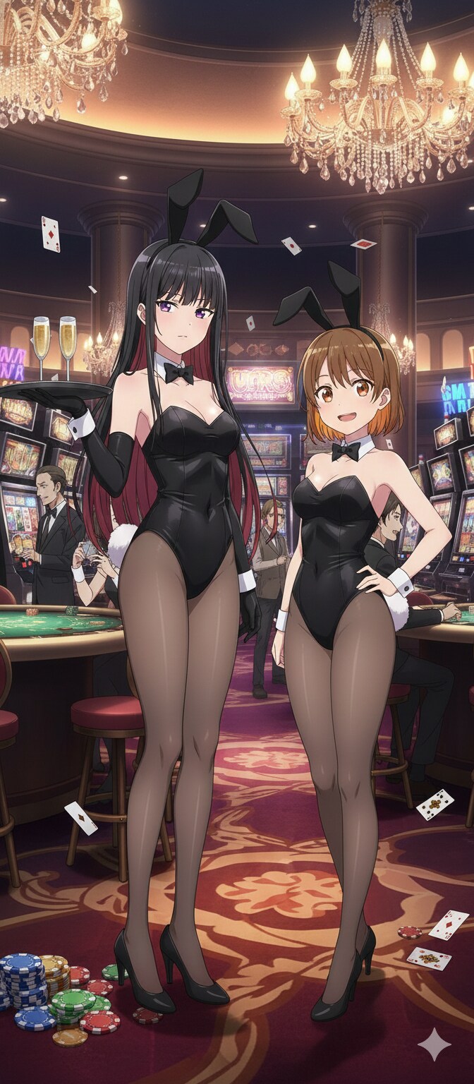 ふたりでバニーガール